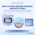 [BUNDLE] WARDAH Lightening Powder Foundation Light Feel 12 g & Refill - Two Way Cake - TWC - Refill TWC - Bedak Padat Tahan Lama - Makeup