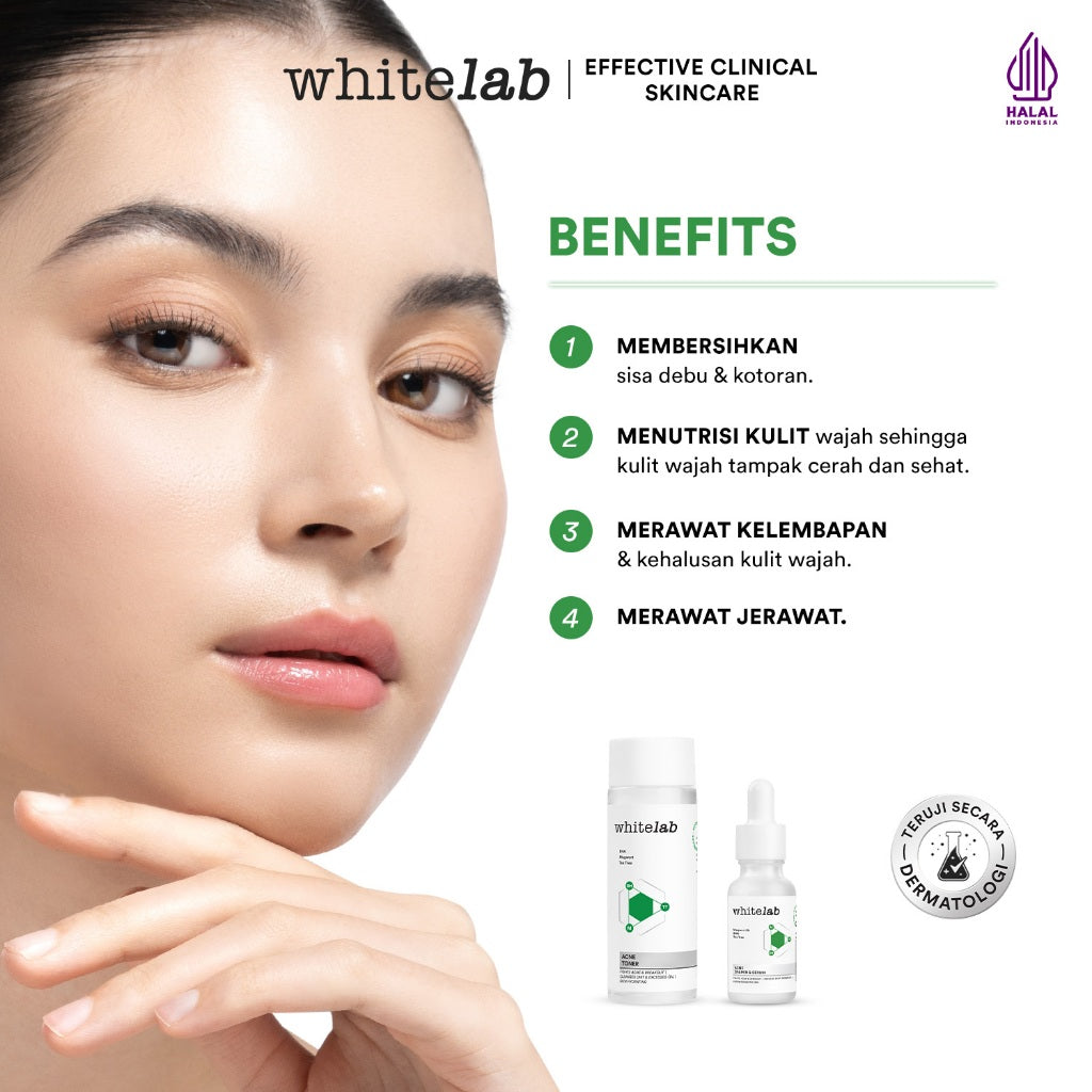 Whitelab 2 pcs Set Toner + Serum