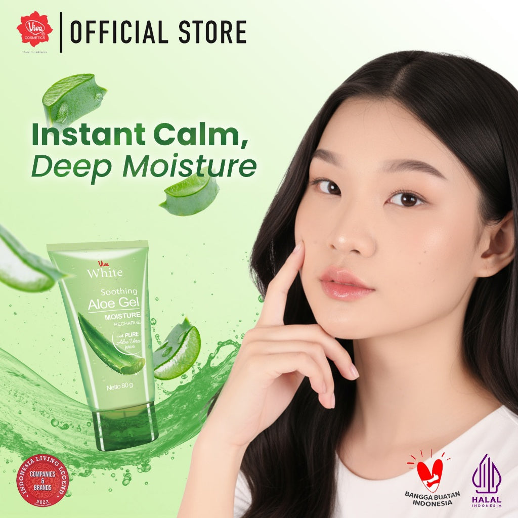 Viva White Soothing Aloe Gel (ALCOHOL FREE & PH BALANCED)