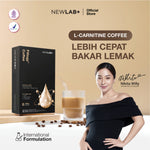 NEWLAB Fitlogy Coffee | Kopi Sehat untuk Kontrol Berat Badan & Gut Health | L-Karnitin & Garcinia Pelangsing Badan  15 Sachet