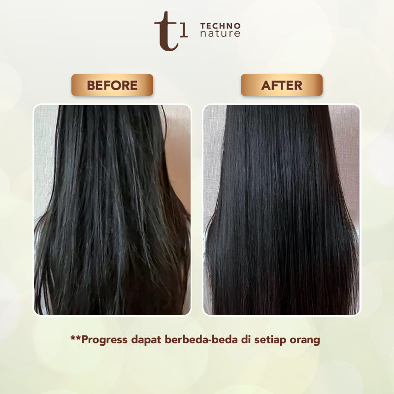 PAKET ISI 4 - Makarizo T1 Techno Nature Rosemary Scalp & Hair Oil 40mL + Equalizer Shampoo & Conditioner 180 mL + Protein Cream 50mL - Shampoo Conditioner Non SLS