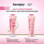 [TONE UP SHADE 02] Lavojoy Let It Glow Daily Shine Body Serum Instant Tone Up Delicate Rose with SPF 50 PA++++|Shade 02 Warm Sand|Body Serum untuk Perlindungan Sinar UV|Mencerahkan Seketika & Melembapkan Kulit dengan 3% Niacinamide + Australian Super VC