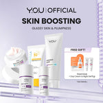 YOU 5in1 Paket Skincare Set 5pcs Radiance Glow, Radiance Up, Acneplus, Peeling Serum, Retinol,  Sunbrella