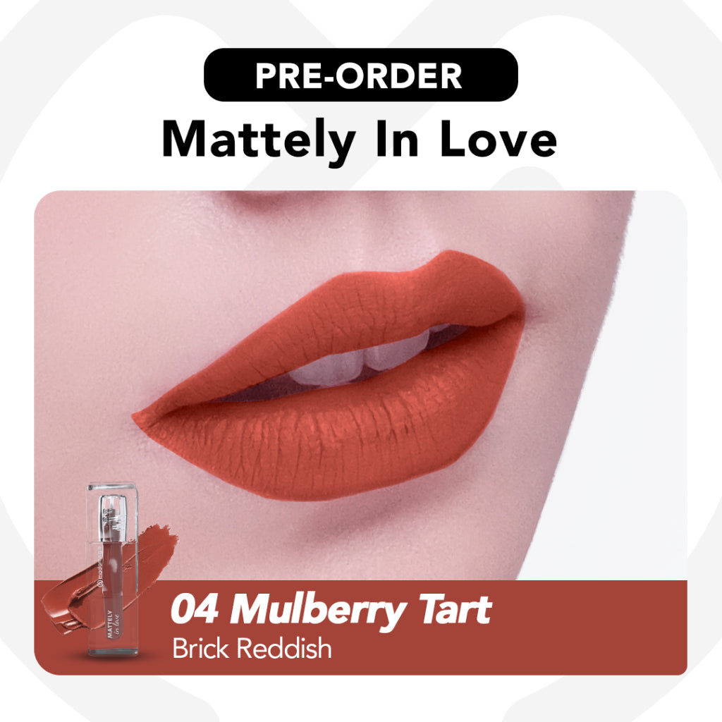 [LS] [NEW LAUNCH] Madame Gie Mattely In Love Lip Matte - MakeUp Lipmatte | Lip Matte Transferproof & Lightweight Comfort | Soft Matte Finish | Lip Matte Lembap Tahan Lama & Non-Sticky