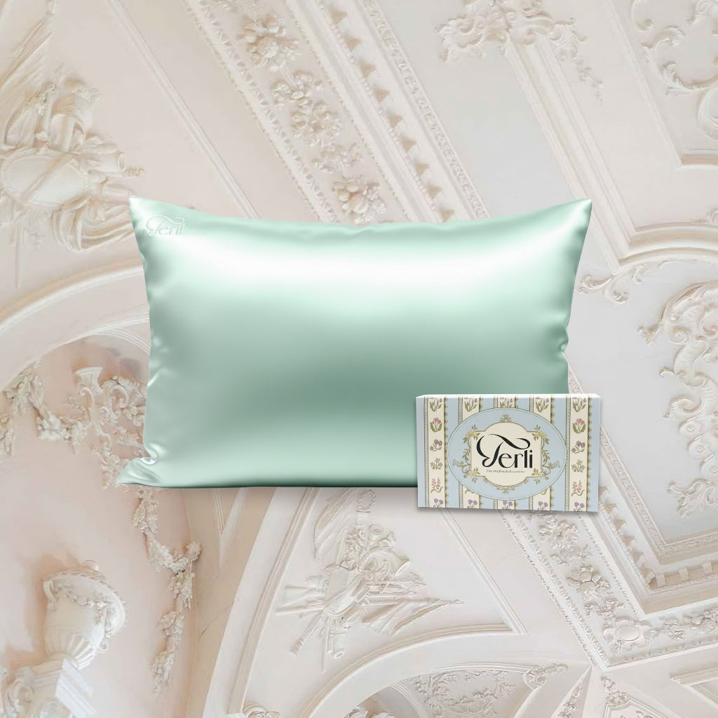 Sarung Bantal PREMIUM Satin Silk Terli Beauty Satin Silk Pillowcase Adem Halus Anti Jerawat Beauty Boost Pillowcase