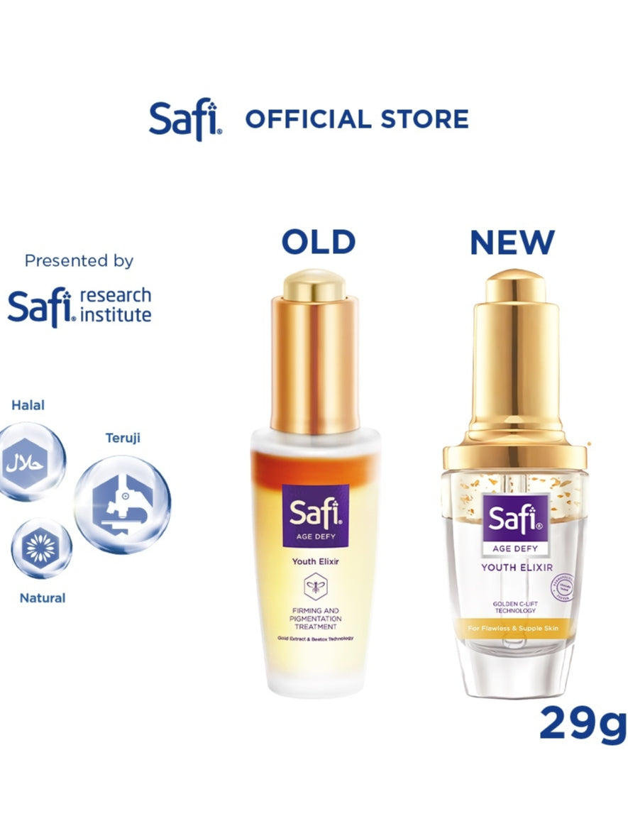 SAFI - Age Defy - Youth Elixir 29gr - Serum Wajah Anti Aging