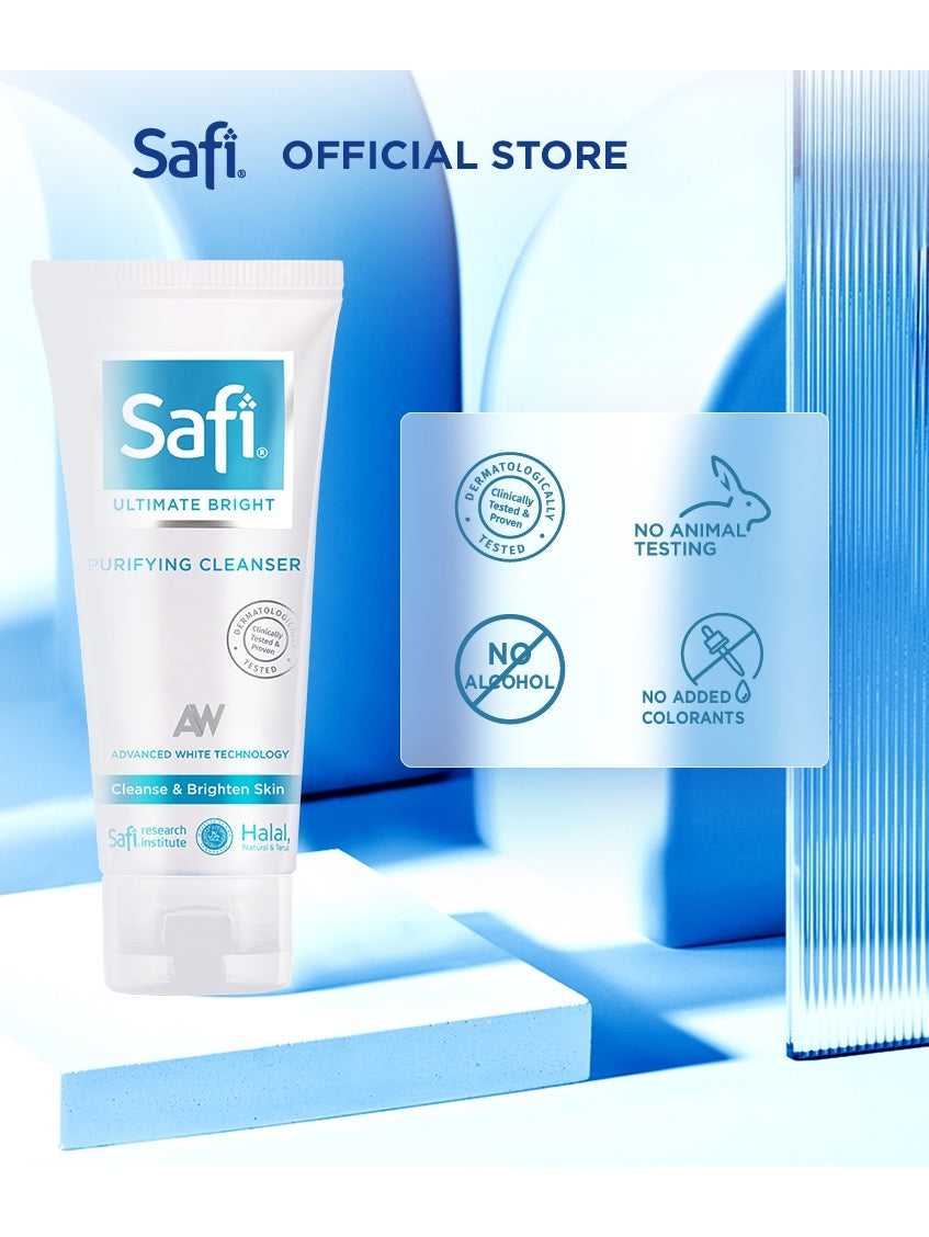SAFI ULTIMATE BRIGHT PURIFYING CLEANSER 100GR - Foam Cleanser