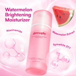 Glowsophy Watermelon Brightening Moisturizer Gel 100ml - Pelembab Wajah Ringan Mencerahkan Kulit dan Meratakan Warna Kulit Kusam Krim Siang dan Malam Perawatan Kulit Ekstrak Watermelon Pelembab Esensi Wajah Perawatan Kulit Pembersih