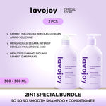 Lavojoy So So So Smooth Conditioner | Kondisioner Mengurangi Rambut Kusut | Mengkilaukan Rambut | Menutrisi Rambut | Menghaluskan Rambut