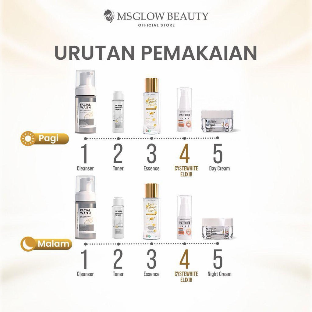 MSGLOW BEAUTY CYSTEWHITE ELIXIR