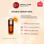 CLARINS New Double Serum - Anti Aging Face Serum/ Anti Kerutan , Wajah Glowing , Kenyal