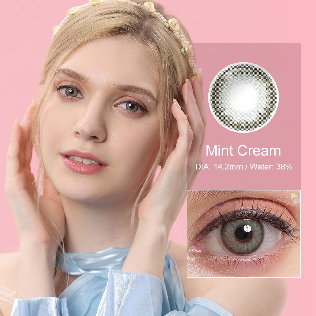 Magister Softlens 14.2mm -14.5mm For Big Eyes Sepasang Normal Lensa kontak warna kadar air 38% soflens