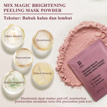PREMIERE BEAUTE [NEW YEAR GIFT] Mix Magic Clean Sooth & Brightening Peeling Mask Set Soothing Calming Brightening Oil Control Whitening for Acne Prone Skin