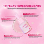 Ultimate Glow Hydration Set I Bundling Peeling Serum + Moisturizer Barrier I Combo Glowing