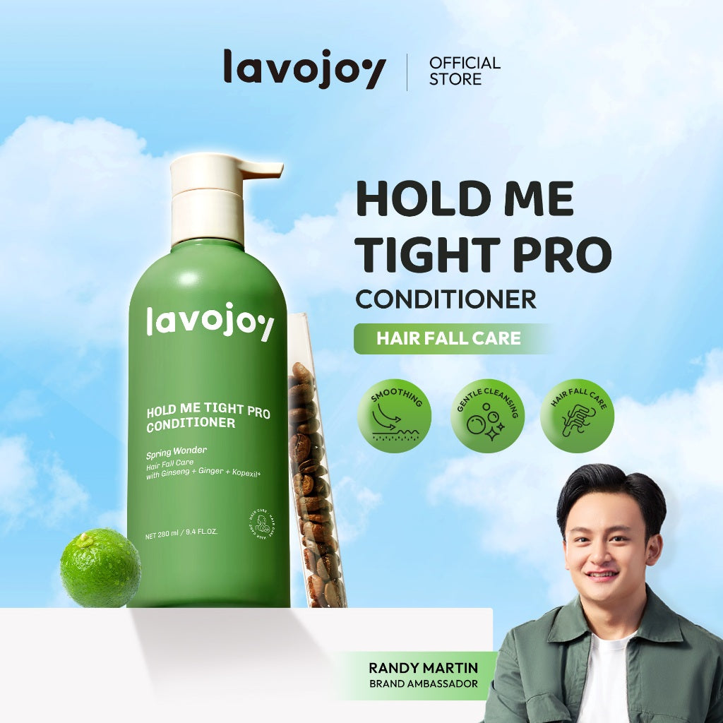 Lavojoy Hold Me Tight Pro Conditioner Spring Wonder | Hair Conditioner | Kondisioner Rambut | Perawatan Rambut Rontok | Mempercepat Pertumbuhan Rambut | Memperkuat Akar | Menutrisi Rambut | Conditioner Ginseng