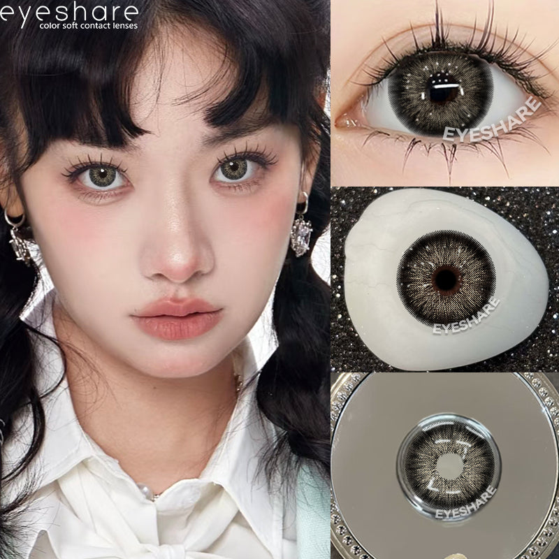 Eyeshare Softlens Minus 14.2MM PATTAYA BROWN Softlen Brown Lensa Kontak