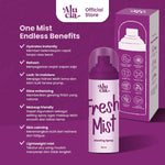 ALUCIA | Fresh Mist Glowing Spray with Essence Serum Face Spray Face Mist 100ml Hydrating Mist Toner Setting Spray with Three Functions in One Spray Facemist by Alucia