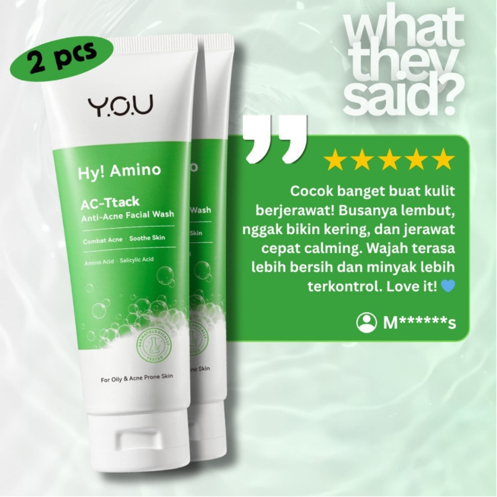 Y.O.U HY! Amino | Ac-Ttack, Contr-Oil, Bye-Byeteria, Glo-Win, Glowing Gentle