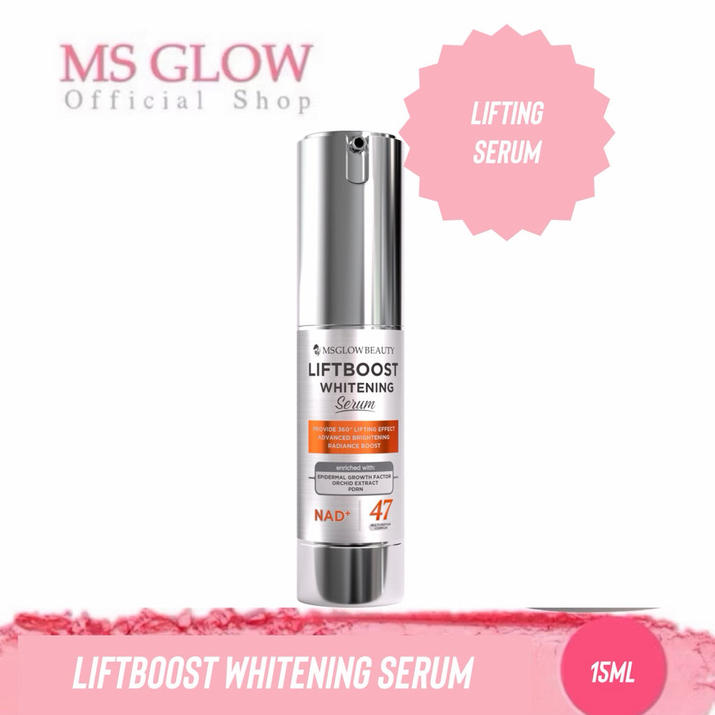 MS GLOW Liftboost Whitening Serum /  Lifting serum kulit cerah dan kencang