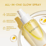 ELFORMULA Antiox-C Serum Spray - Spray Serum Kaya Vitamin & Fase Minyak Antioksidan Face Mist Primer Setting Spray untuk Instant Radiant Glow Wajah Pelembab Kulit Halus dan Lembab Glowing Booster Multifungsi Skincare Makeup Oil Control