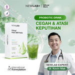 NEWLAB Fitlogy Fiber 30B-Probio | Minuman Probiotik | Fiber Drink untuk Diet | Kaya akan Probiotic 15 Sachet