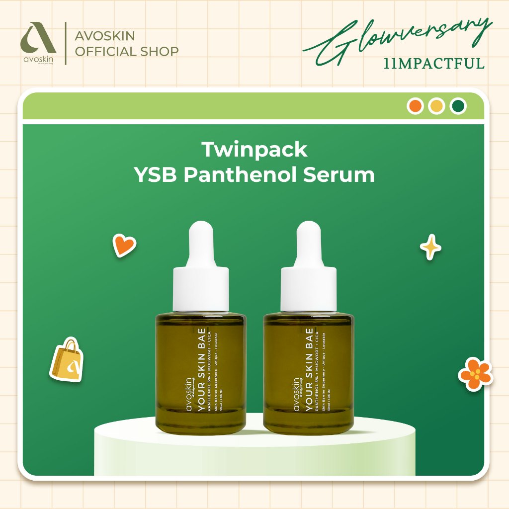 Avoskin Twinpack Hydrating Serum (2pcs) - Your Skin Bae