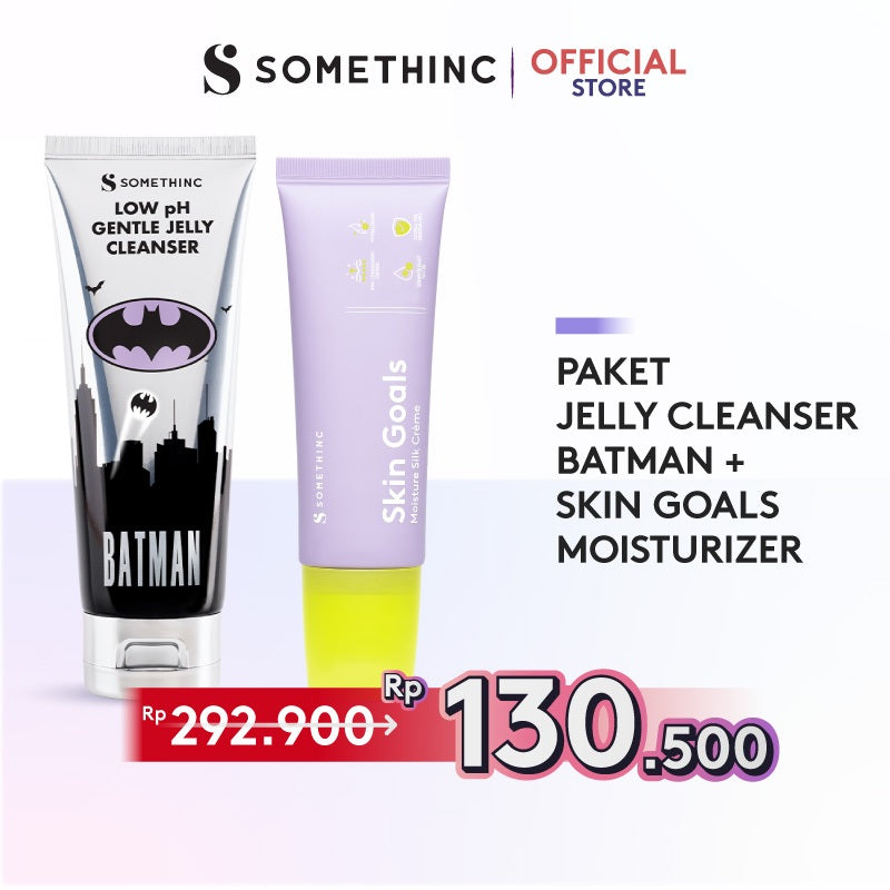 SOMETHINC Low pH Gentle Jelly Cleanser - Sabun Cuci Muka Semua Jenis Kulit, Pembersih Kotoran, Facial Wash Gentle, Kulit Tidak Ketarik, All Skin Type, Low PH sensitive Repair Skin Barrier