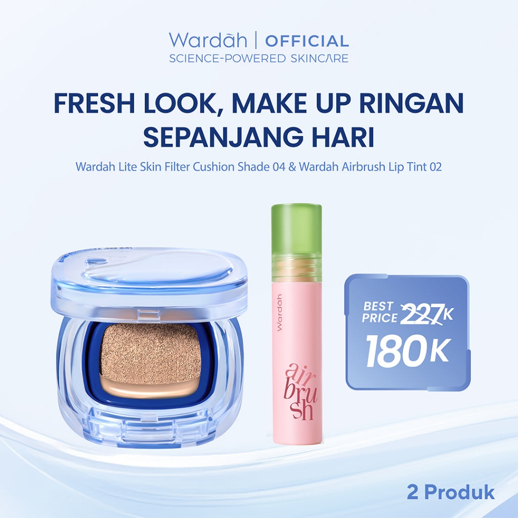 NEW! Wardah Airbrush Lip Tint - Soft-Blur Finish-Longlasting-Lightweight-Hydrates -Tahan Lama 24 Jam - Lip Stain - Lipgloss - Liptint - Lipstik - Lipcream - Lip Matte - Makeup