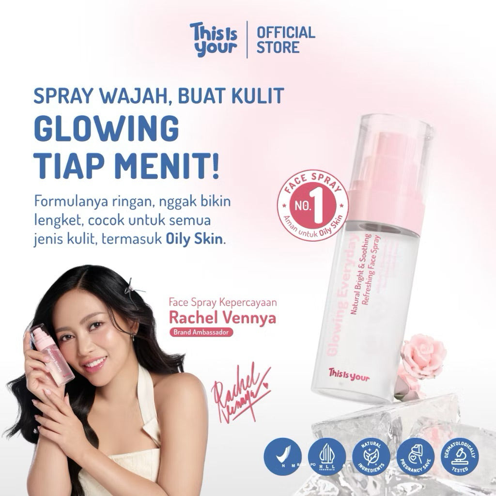 THIS IS YOUR Glowing Everyday Refreshing Face Spray 75ml