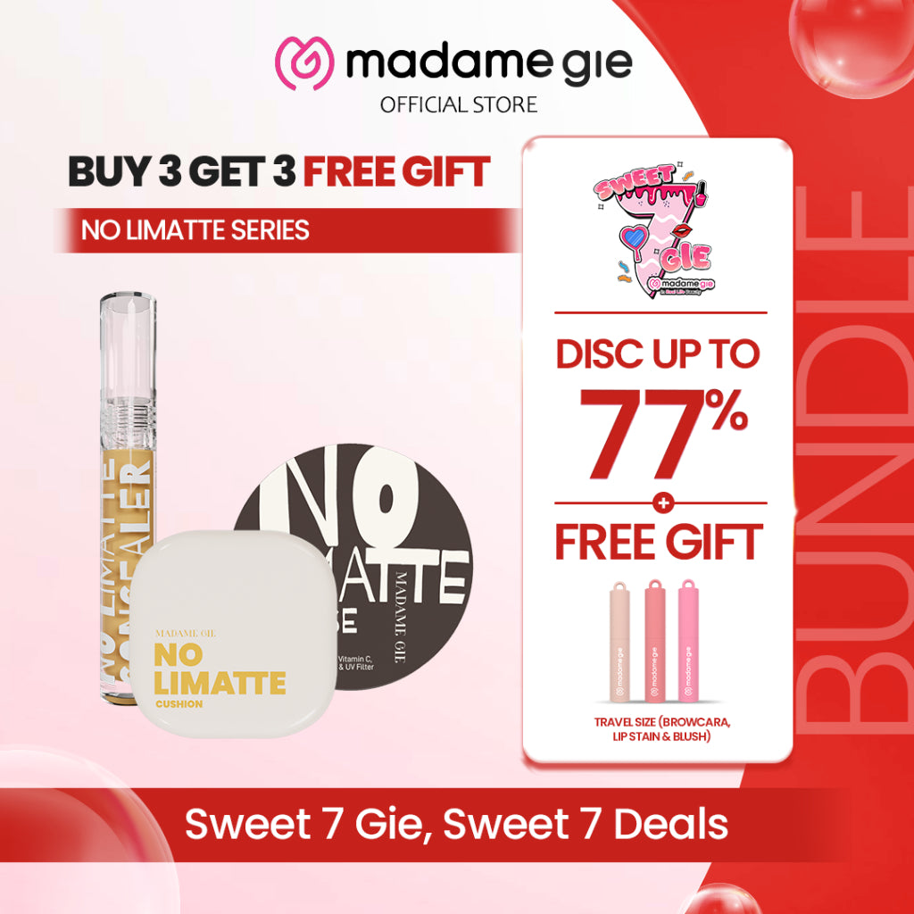 [BUY 3 GET 3 FREE GIFT] Madame Gie No Limatte Series Package