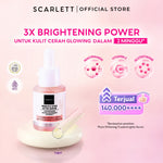 SCARLETT Face Serum - Brightening Serum Mencerahkan Wajah Melembapkan Glowing dan Melindungi Kulit dari Jerawat