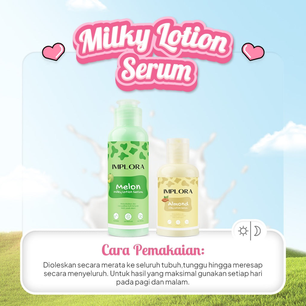 [12 PCS] Implora Milky Lotion Serum 60 ml