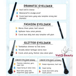 QL Eye Mascara Dramatic Eyeliner Eyebrow Waterproof Pencil Curling 2 Steps