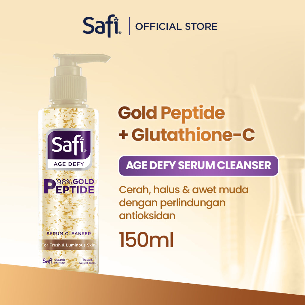 NEW! Safi Age Defy Serum Cleanser 150ml - Pembersih Wajah Anti Aging