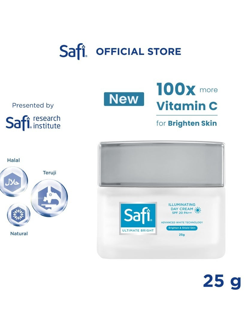 Safi Ultimate Bright Brightening Illuminating Day Cream SPF15PA++ 25gr - Day Cream