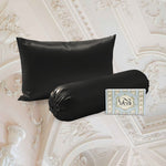 BUNDLE Sarung Bantal dan Guling Set PREMIUM Satin Silk Beauty Boost Pillowcase dan Bolster Case