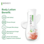Shinzui Skin Lightening Lotion Pelembap Tubuh & Pencerah Kirei 210 ml