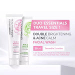 SHINZUI WHITE ESSENTIAL Double Brightening Facial Wash Snow Mushroom & Acne Calm 20ml