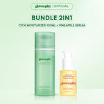 Glowsophy Bundle 2in1 Glow Skin CICA Centella Soothing Moisturizer 100 ml + Pineapple Triple-C Glow and Bright Serum 30 ml