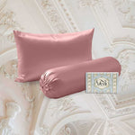 BUNDLE Sarung Bantal dan Guling Set PREMIUM Satin Silk Beauty Boost Pillowcase dan Bolster Case