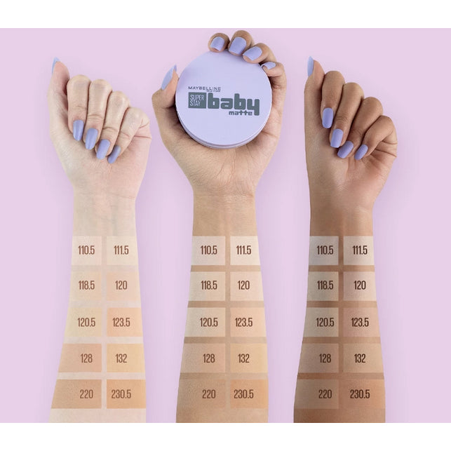 Maybelline Super Stay Baby Up To 24H Soft Matte Cushion