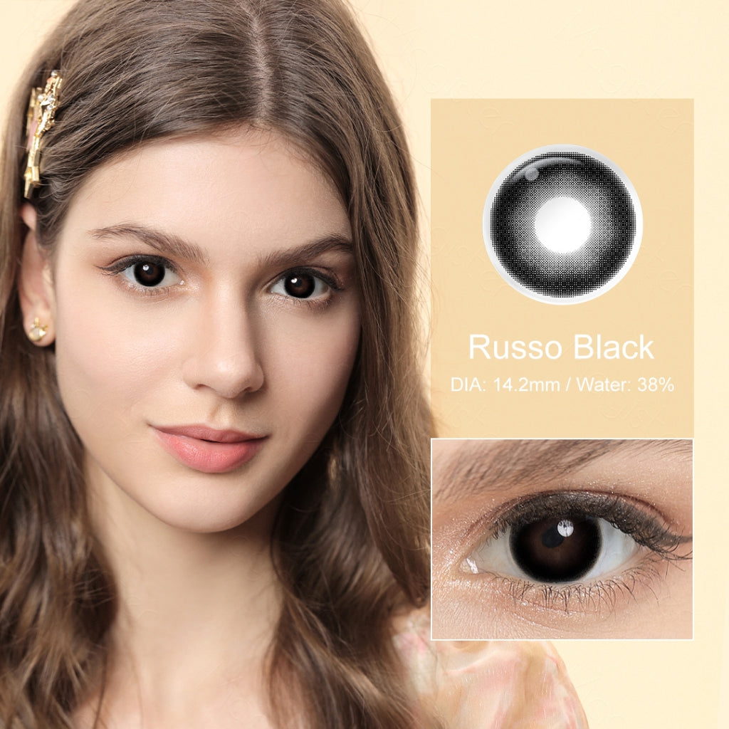Magister Softlens 14.2mm -14.5mm For Big Eyes Sepasang Normal Lensa kontak warna kadar air 38% soflens