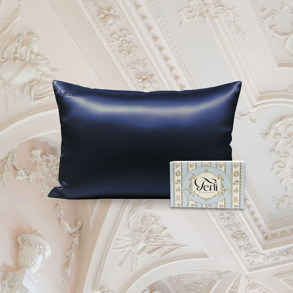 Sarung Bantal PREMIUM Satin Silk Terli Beauty (Standar Size)