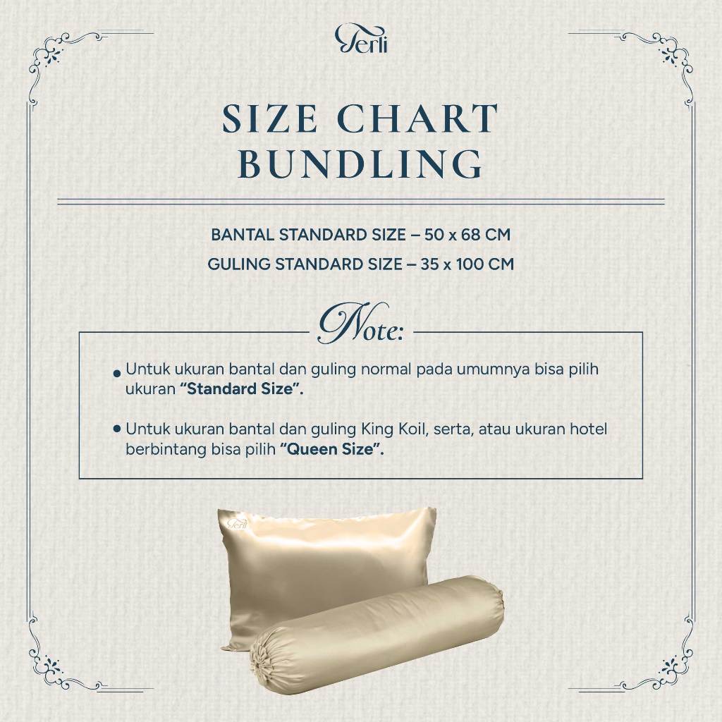 Hampers | Wedding Gift Set | Birthday Gift Set | BUNDLE Sarung Bantal dan Sarung Guling PREMIUM Satin Silk Terlibeauty