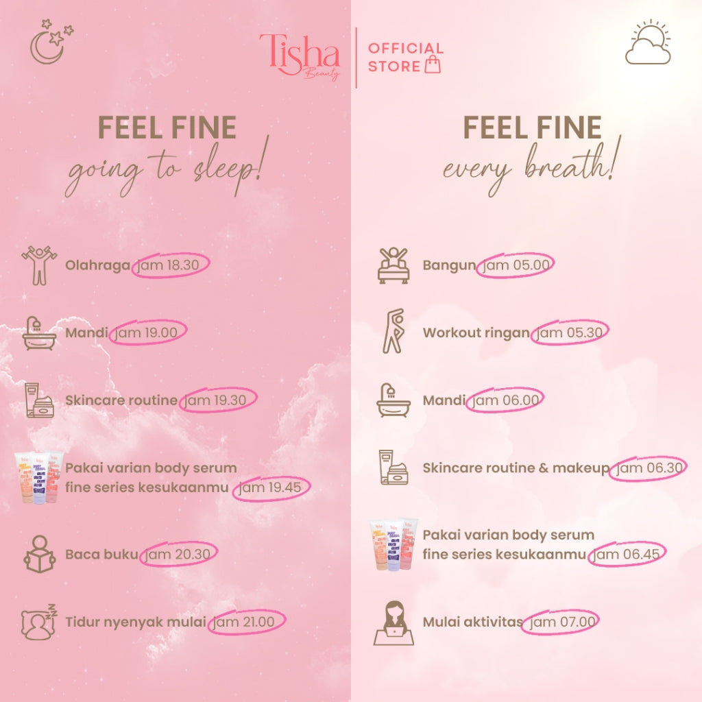Tisha Beauty Body Serum Fine Series 10 Active Brightening – Tone Up & Collagen 150ml