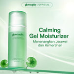 Glowsophy CICA Panthenol Soothing Moisturizer Gel 100ml - Pelembab Wajah Ringan Kulit Berjerawat & Sensitif untuk Membantu Menenangkan dan Meredakan Jerawat Kemerahan dengan sensasi Calming Pengontrol Minyak  Krim Anti Jerawat