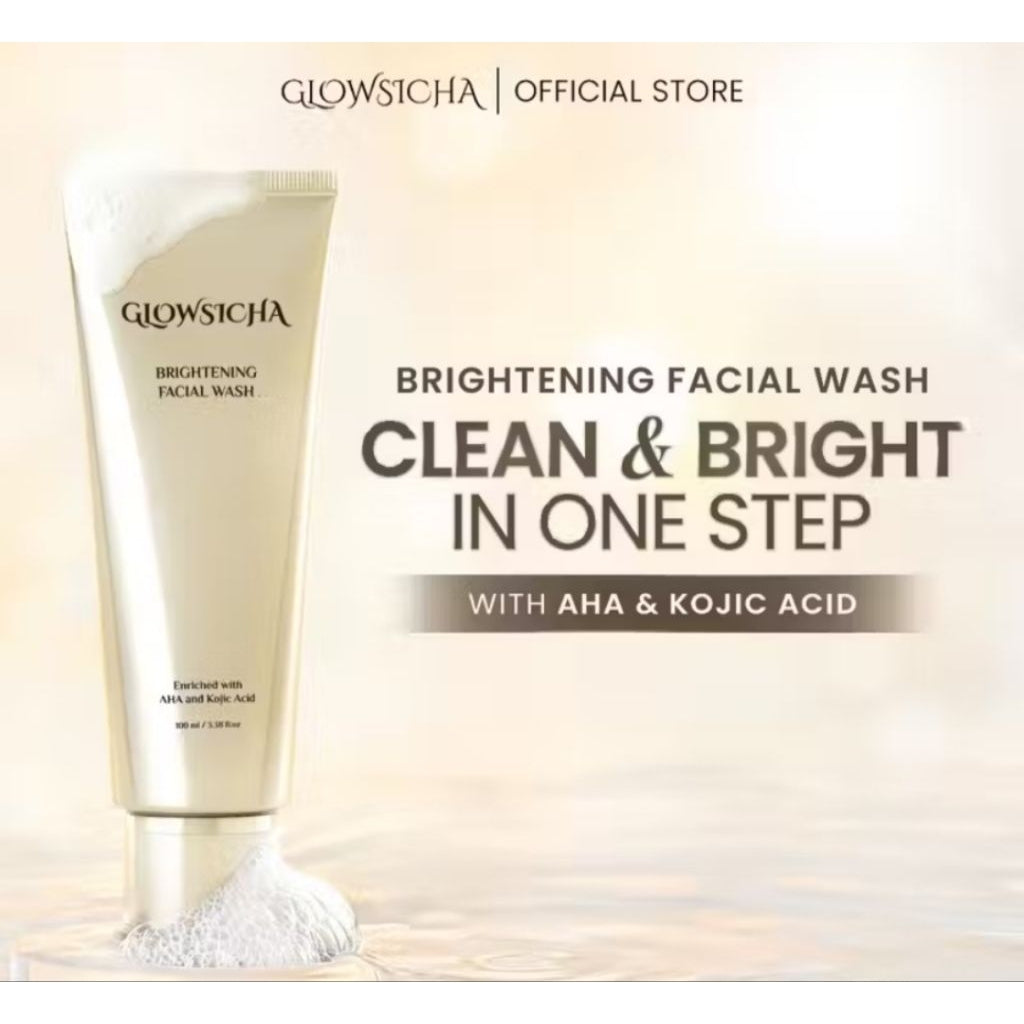 Glowsicha brightening facial wash