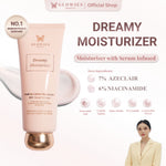 [Dr. Incognito Approved] Glowies Dreamy Moisturizer 80ml Formulasi Korea 7% Azeclair 6% Niacinimide Alpha Arbutin 5x Ceramide Pelembab wajah Busui Friendly membantu Mencerahkan Meratakan Menghilangkan jerawat PIE PIH Memperbaiki Skin Barrier
