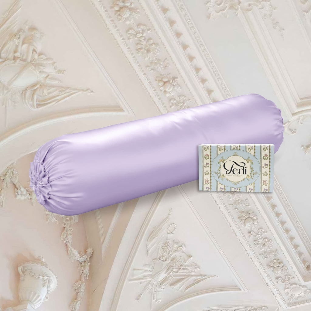 Sarung Guling PREMIUM Satin Silk Terli Beauty Satin Silk Bolster Case Adem Halus Anti Bacterial