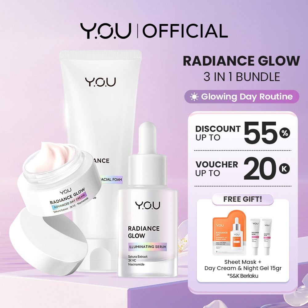 YOU Radiance Glow 3in1 Glowing Routine Value Pack Bundle
